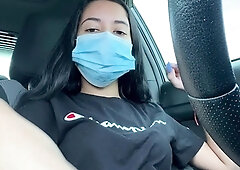 Amateur blondie solo anal masturbation