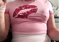 Pantie bulge smoking cdslut