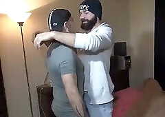 Superb Bearded man Flipflop French