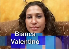 Horny pornstar Bianca Valentino in incredible facial, latina adult video