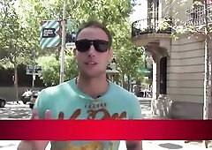 Street Flirts is one of top series with the hottest babes from each place we visit. On this episode Ethan Schmitt finds a hot Spanish rollergirl Samie