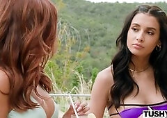 TUSHY Anal-Craving Vanessa Alessia & Naughty Bestie Agatha Vega Plan Sweet Revenge On Her Ex
