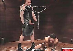 Crush Daddy commands Siren Santiago to gag on his cock