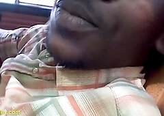 Bubble butt, harness, cock riding