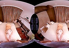 Veronica Leal is a smoking hot, Latin blonde who can't stop moaning from pleasure while cumming