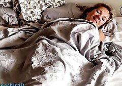 Amateur mother I'd like to fuck beginning her day with sex-toy after waking up - real climax