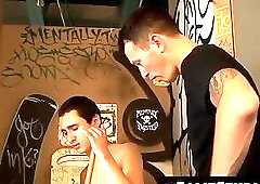 DILF Derrick Paul humiliating his twink Kit Deschanel and making him obey