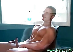 Pornstar Marcus Mojo hunk posing