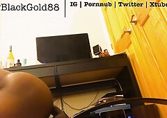 Taking a faux-cock rear end fashion (utter)