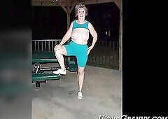 Amateur granny and well older older raunchy acting fotos compilation