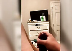 T-Girl wears a thong-on (POV)