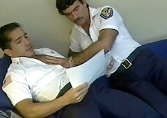 Firemen share intense head session