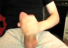 Big Cock, Huge Load! Amateur Handjob by a Man with a Big Dick!