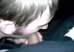 Twink sucking cock at the truck stop with CIM and swallow 3