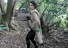 Gutsy POV hose gulp previous to going back to the office