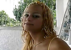 mexican ladyboy pulverized threesome -2-