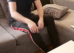 Amateurboy Experiences First Spanking