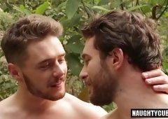 Tattoo bottom anal sex and cumshot