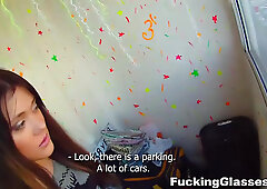 Fucking Glasses - Fucking Seren for dinner teen-porn