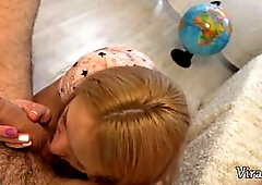 Home Anal Screw with Rimmjob from Golden-haired Silla