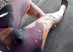 Stockings, lycra and stretch pants