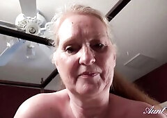 Aunt Judy's - Your Breasty Aged GILF Stepmom Maggie Lets U Bang Her (POV)