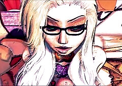 Bareback creampie, bbw shemale