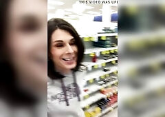 I removed an anal plug in the midst of the aisle at the pharmacy, and then put it back in