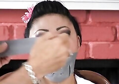 Nicole Oring Tied Otm Gagged and Screaming