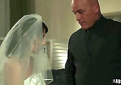 Derrick Pierce fucks Wyatt Wests wife Penelope Reed as part of the tradition