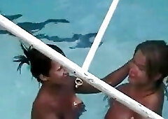 Busty blonde shemale thoroughly enjoys an incredibly hung tranny's boner