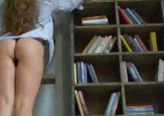 Olga in the library