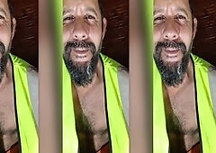 Late night awakening for Stink Hairymale in sexy lingerie and hairy allure