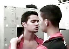 Twinks love in a dressing room