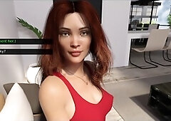 Inexperienced busty babe going on an adult journey