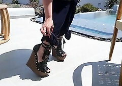 Vacation Look Santorini (safe for work)