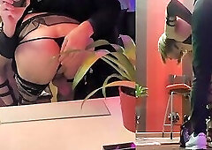 Une Esclave Sexuelle, Soumise devant une Belle Bite en FACeFuckiNg pour la St❤️‍🔥ValenTin 2k60