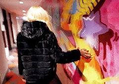 Fill Her Black Ass With Cum - Interracial anal creampie cumshot - tattooed tits