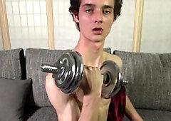 East Boys: Hairy Cain as well as Alan handjob