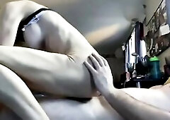 mother I'd like to fuck with massive bazookas screws my brains out reverse cowgirl
