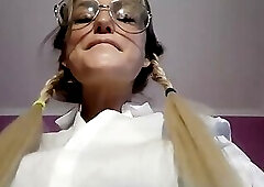 You haven't seen your teacher like that before...