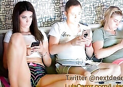 Hidden Web Camera. Masturbating