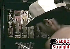 Straight black doggy fucked and seduced in anal hole