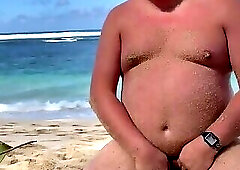 Westcub Naked On A Beach In Hawaii