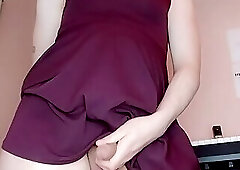 Melody Sluts Out with Her Dildos and Plug