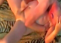 Two daddys at the beach 7