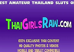 Footage of cute Thai teen getting her pussy shaved