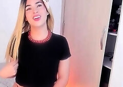 Small Titted Livia Toying Her Pussy