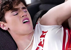Femboy Pounded After Match