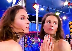 GGG - GERMAN SWEETHEART - THE 1ST TIME TO DRINK CUM AT THE GGG TEAM FUCK STUDIO